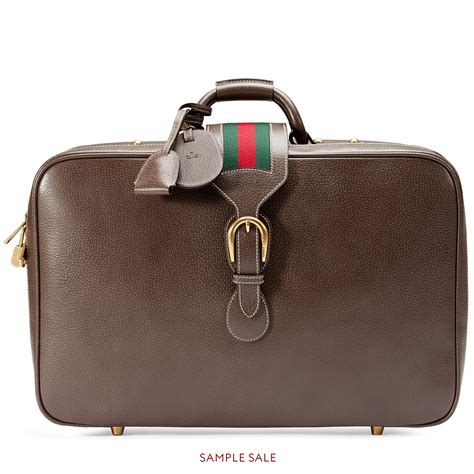 gucci isa|gucci leather suitcase.